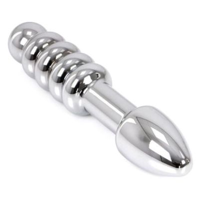 Plug double en métal Rounded 17 x 3.5 cm pas cher