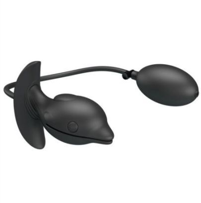 Plug anal gonflable et rechargeable Delphin Pretty Love