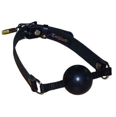 Baillon boule en cuir verrouillable pas cher