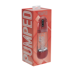 Masturbateur Sonicpull Vibrations et Succion Rouge