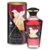 Huile de massage Chauffante Aphrodisiaque Vin Pétillant à la FRAISE 100 mL