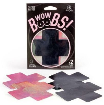 Cache-tétons Wow boobs cross pas cher