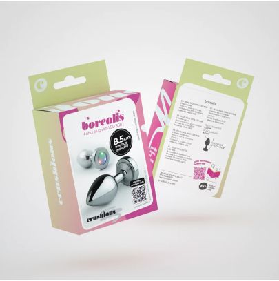 Plug anal Lumineux 7x3.2cm