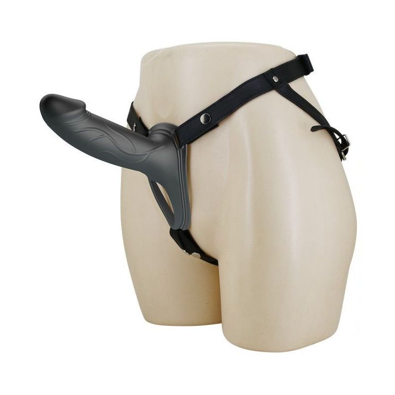 Gode ceinture creux Landon Noir 16 x 4.4cm