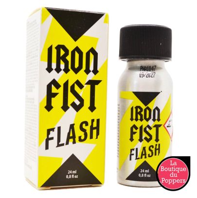 Poppers Iron Fist Flash 24ml Pentyl pas cher