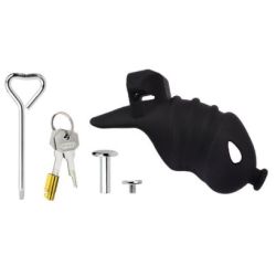 Cage Dolphic Noire M 11 x 3.5cm