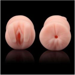 Masturbateur 2 entrées vagin-anus Virgin-skin blowout Bleu