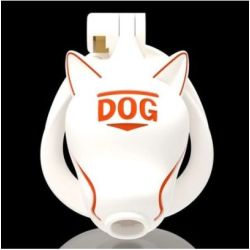 Cage Doglock Blanche 9 x 3.3cm