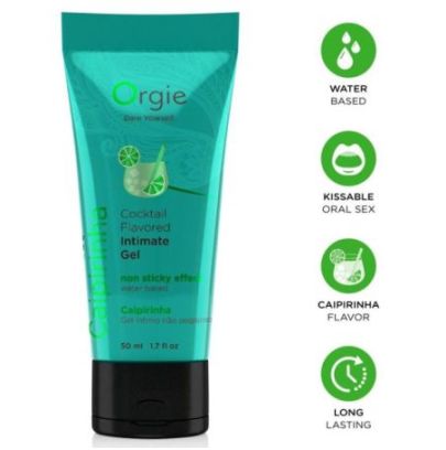 Lubrifiant Aromatisé Cocktail caipirinha 50ml