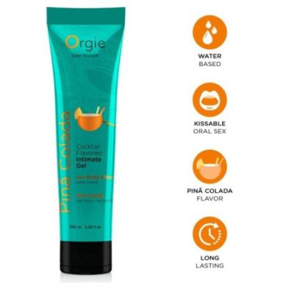 Lubrifiant Aromatisé Cocktail piña colada 100ml