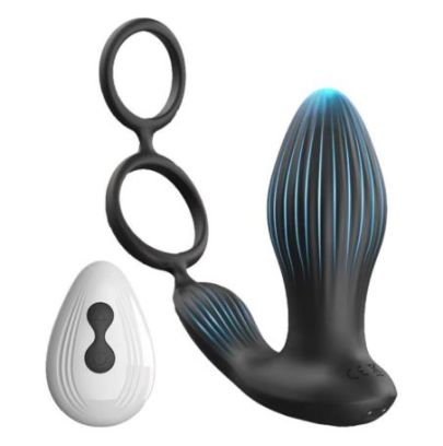 Plug vibrant et Ballstretcher Testix 8 x 3.7cm pas cher