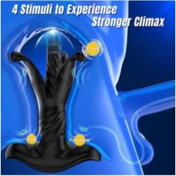 Plug vibrant Flowass 12 x 4 cm