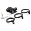 Cage Ollips 9.5 x 3.5 cm Noire