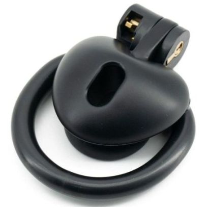 Cage Mini Heart 0.5 x 2.6 cm Noire pas cher