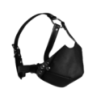 Muselière avec Bâillon Head Harness Noire