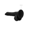 Gode réaliste Noir avec testicules 21.5x4.2cm Realrock Gode réaliste Noir avec testicules 21.5x4.2cm Realrock