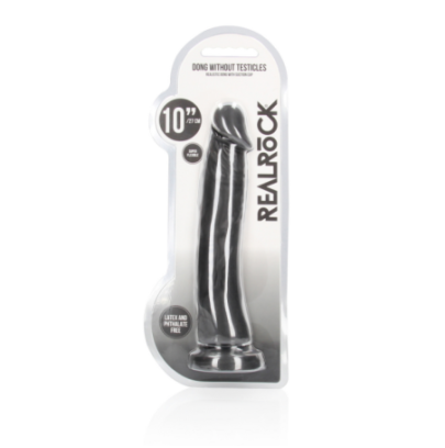 Gode réaliste Noir 23x5cm Realrock