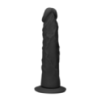 Gode réaliste Noir 23x5cm Realrock