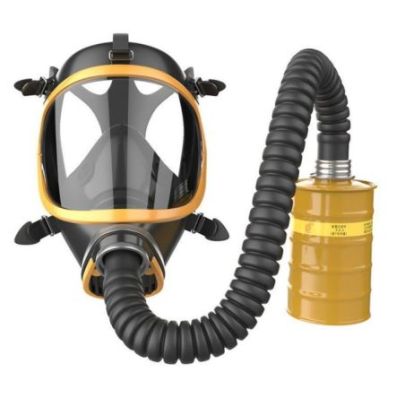 Masque à gaz Victat Noir-Jaune pas cher