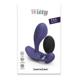 Stimulateur prostatique vibrant Witty 9 x 3.1cm sur La boutique du poppers Stimulateur prostatique vibrant Witty 9 x 3.1cm