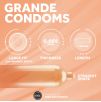Préservatifs XXL Grande 64mm x12
