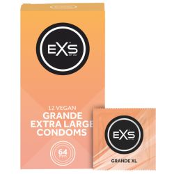 Préservatifs XXL Grande 64mm x12 pas cher