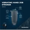 Simulateur de fellation vibrant - Gris foncé Boners