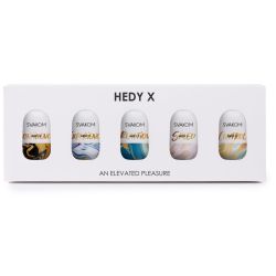 5 Masturbateurs Hedy X - 5 textures - SVAKOM pas cher
