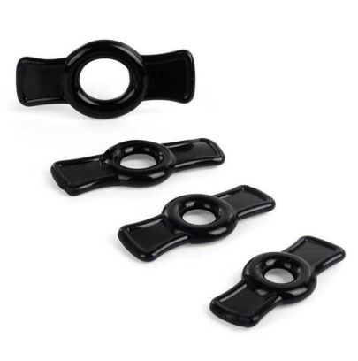Mini Cockrings Bowring x 4 Noirs pas cher