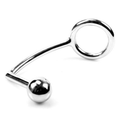 Cockring avec Plug boule 3cm (Diamètre : 50 mm) pas cher