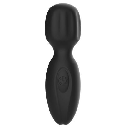 Mini Wand Lunius 11 cm Noir - 10 Vibrations pas cher