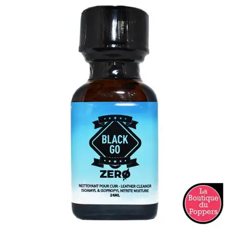 Poppers Black Go Zero Amyl-Propyl 24ml pas cher