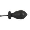 Plug gonflable et vibrant Conikflat 10.5 x 4cm