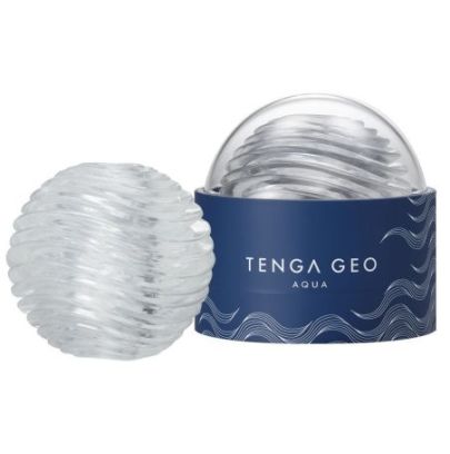 Masturbateur Tenga Geo Transparent - Aqua
