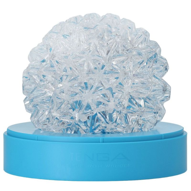 Masturbateur Tenga Geo Transparent - Coral