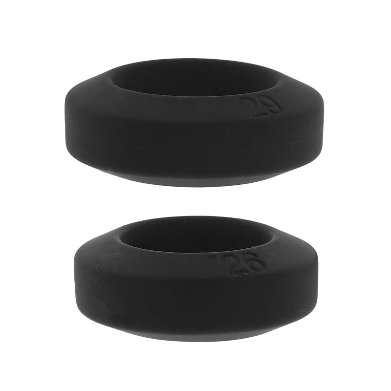 Lot de 2 Cockrings Double Stackers 26-29mm