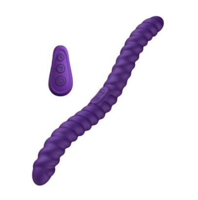 Double gode vibrant Wormsnake 16 x 3cm pas cher