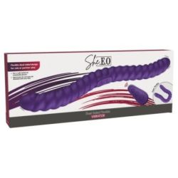 Double gode vibrant Wormsnake 16 x 3cm