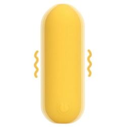 Mini vibro Yellowsmooth 6 x 2.3cm pas cher Mini vibro Yellowsmooth 6 x 2.3cm pas cher