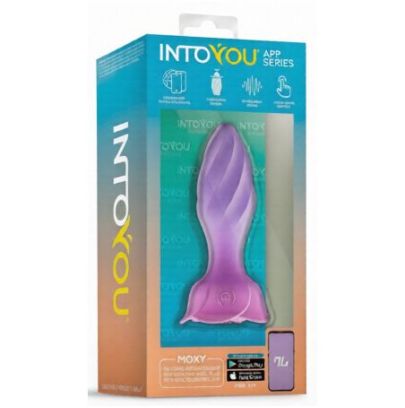 Plug vibrant rotatif et connecté Moxy 9 x 3.5cm