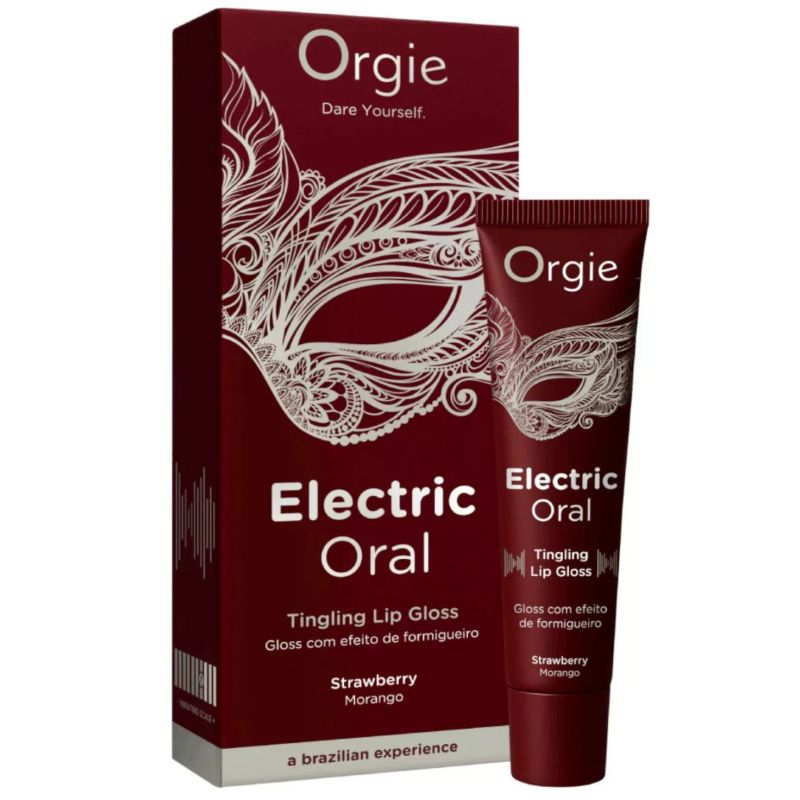 Gloss à lèvres picotant Electric Oral Fraise 10ml Gloss à lèvres picotant Electric Oral Fraise 10ml