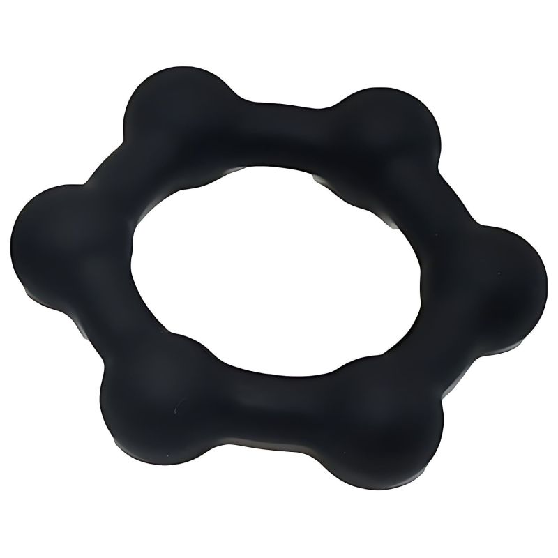 Cockring lesté Steel Balls L 42 mm - 68g