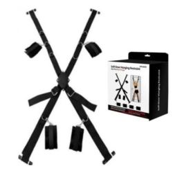 Kit SM pour Porte Soft Door Noir sur La boutique du poppers Kit SM pour Porte Soft Door Noir