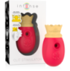 Stimulateur Clitoridien Succion et Léchage 10 Modes Rouge Intense Kiss & Suck