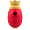 Stimulateur Clitoridien Succion et Léchage 10 Modes Rouge Intense Kiss & Suck