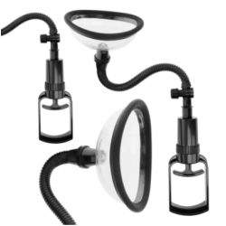 Pompe Vaginale Manuelle avec 2 Coupelles Intense Sensation