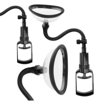 Pompe Vaginale Manuelle avec 2 Coupelles Intense Sensation