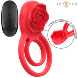 Stimulateur Vibrant 10 Modes avec Télécommande Rouge Intense Gail pas cher