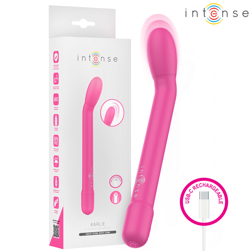 Stimulateur Point G Rechargeable Rose Intense Karlie