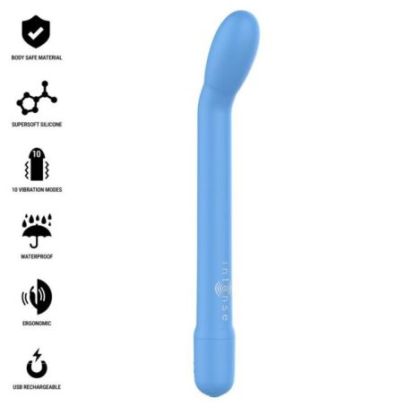 Stimulateur Point G Rechargeable Bleu Intense Karlie